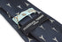 navy tie with French Eiffel Tower design